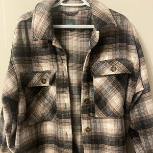 Flannel shacket